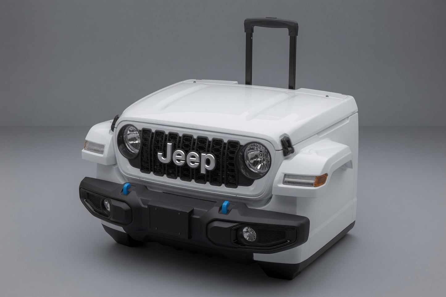 HIELERA JEEP BLANCA