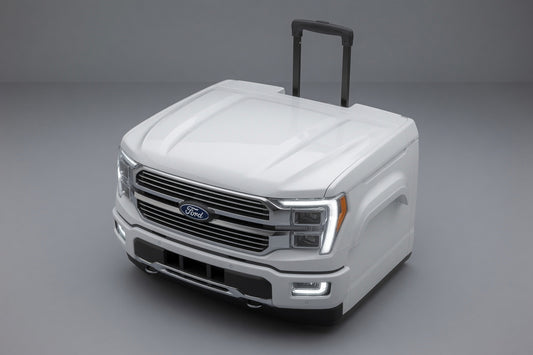 HIELERA FORD BLANCA