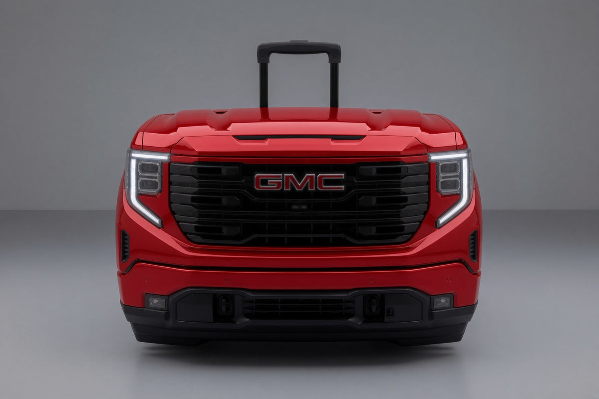 GMC SIERRA ROJA