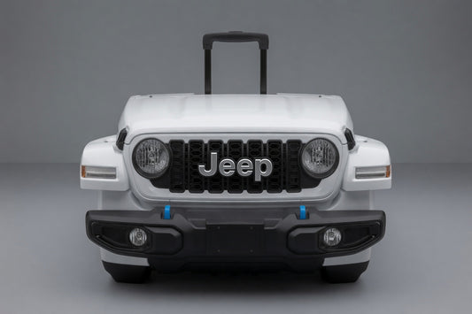 HIELERA JEEP BLANCA