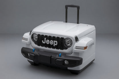 HIELERA JEEP BLANCA