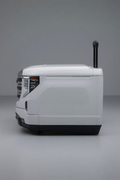 HIELERA GMC BLANCA